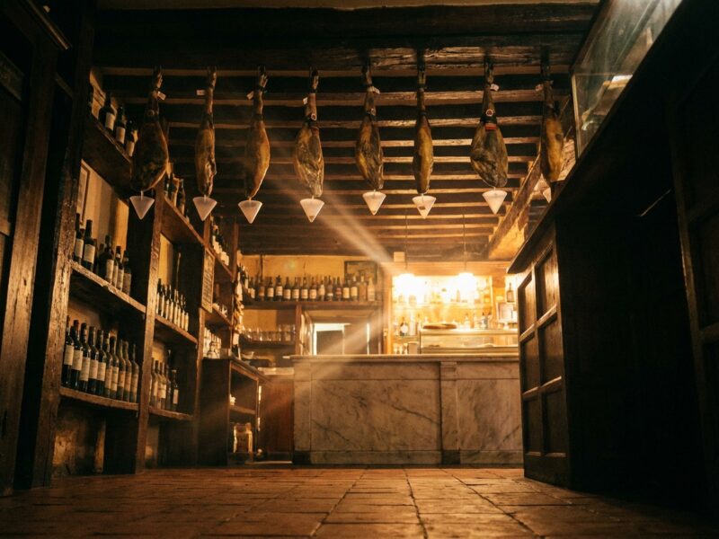 Why Every Spanish Bar Hangs Legs of Ham From the Ceiling