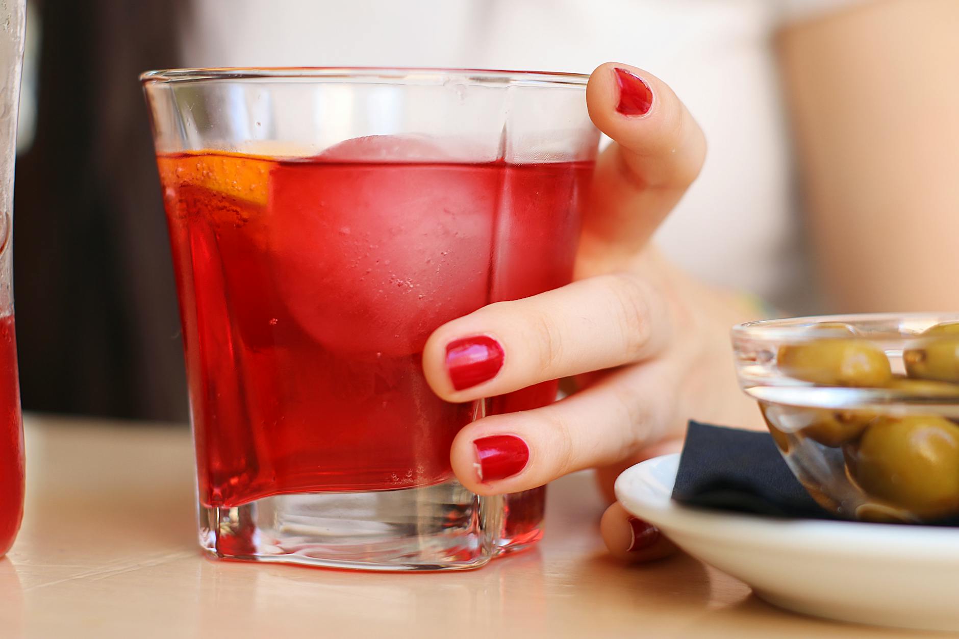A glass of spanish vermouth in madrid — photo by Lorena Martínez via Pexels