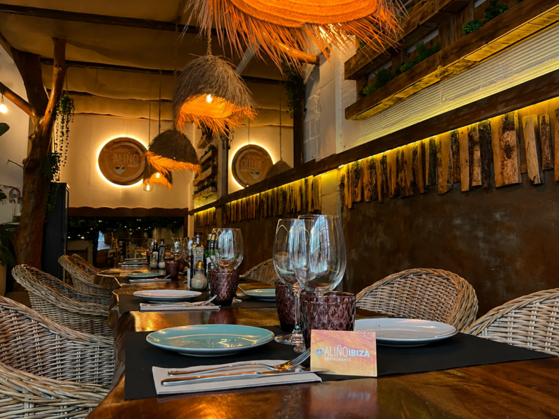 Modern Mediterranean Restaurant in Santa Eulària: Aliño